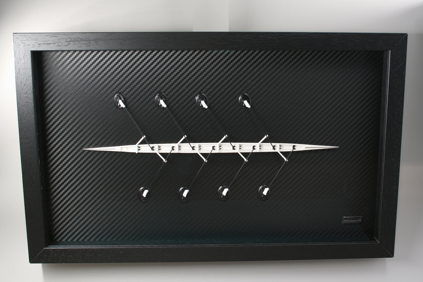 Tableau d’aviron – maquette en relief – Huit (8+)