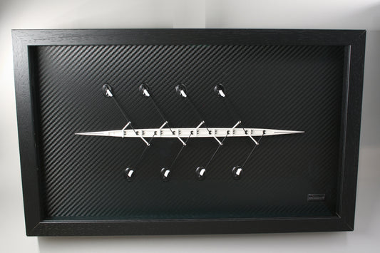 Tableau d’aviron – maquette en relief – Huit (8+)